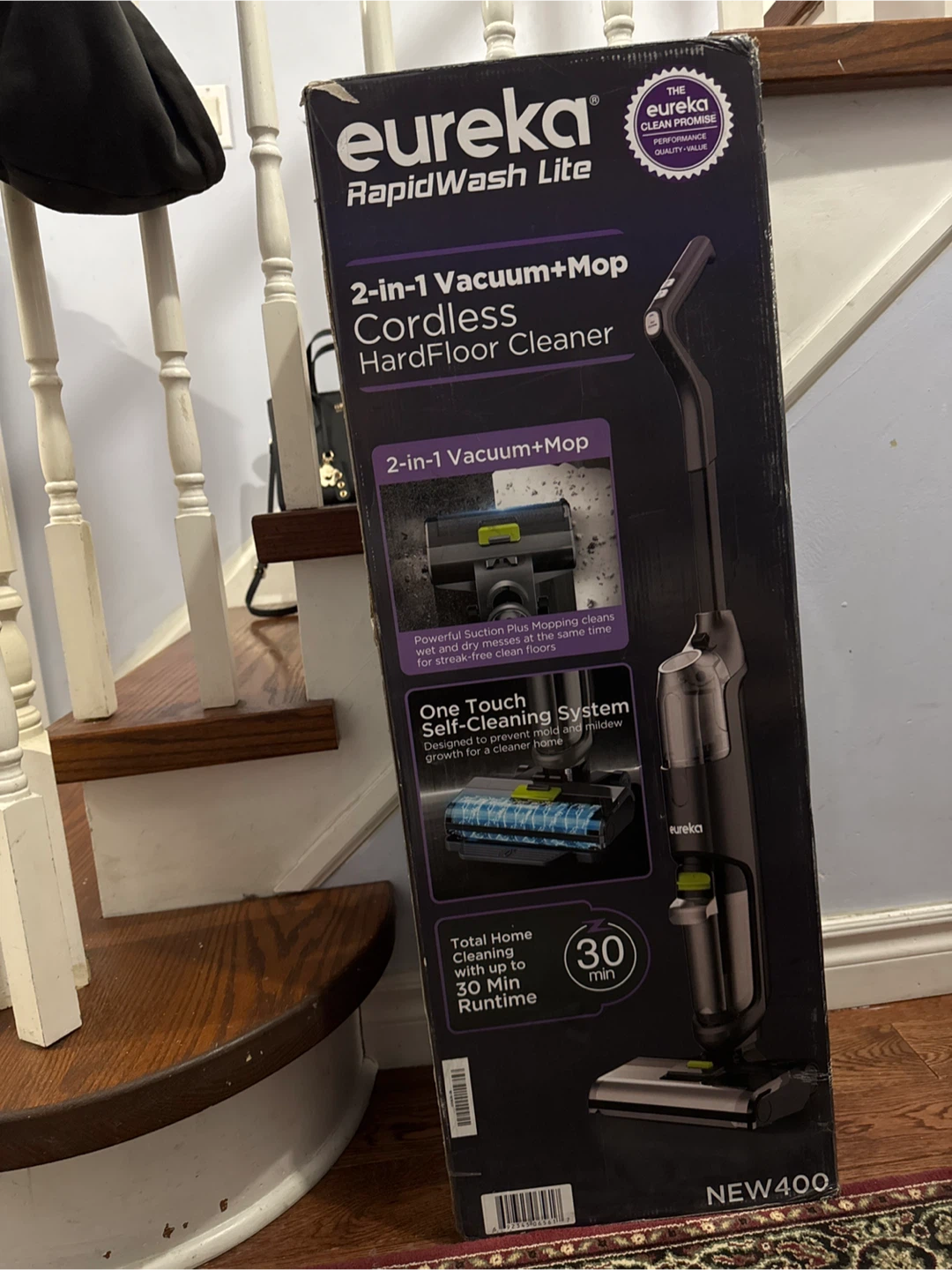 Eureka RapidWash Lite Cordless Hard Floor Cleaner - New400