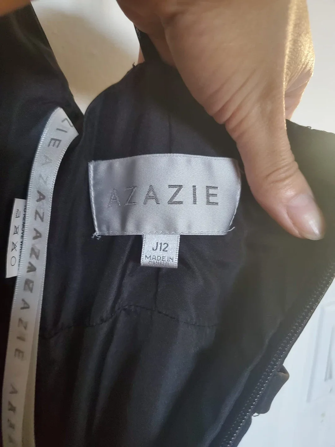 Azazie Black Dress - Size J12 image indicator(4)