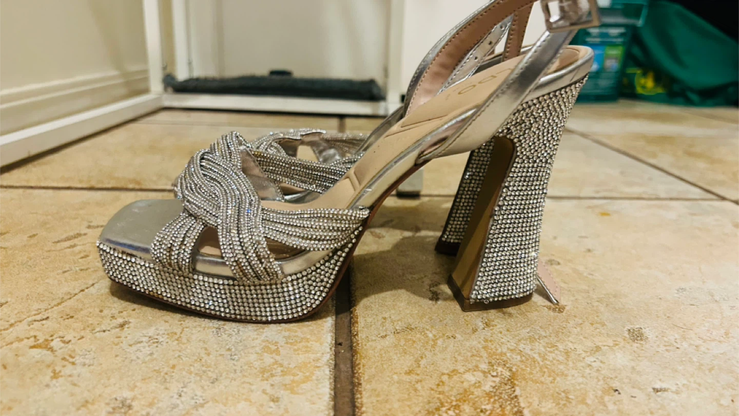 ALDO Silver Heels - photo 3
