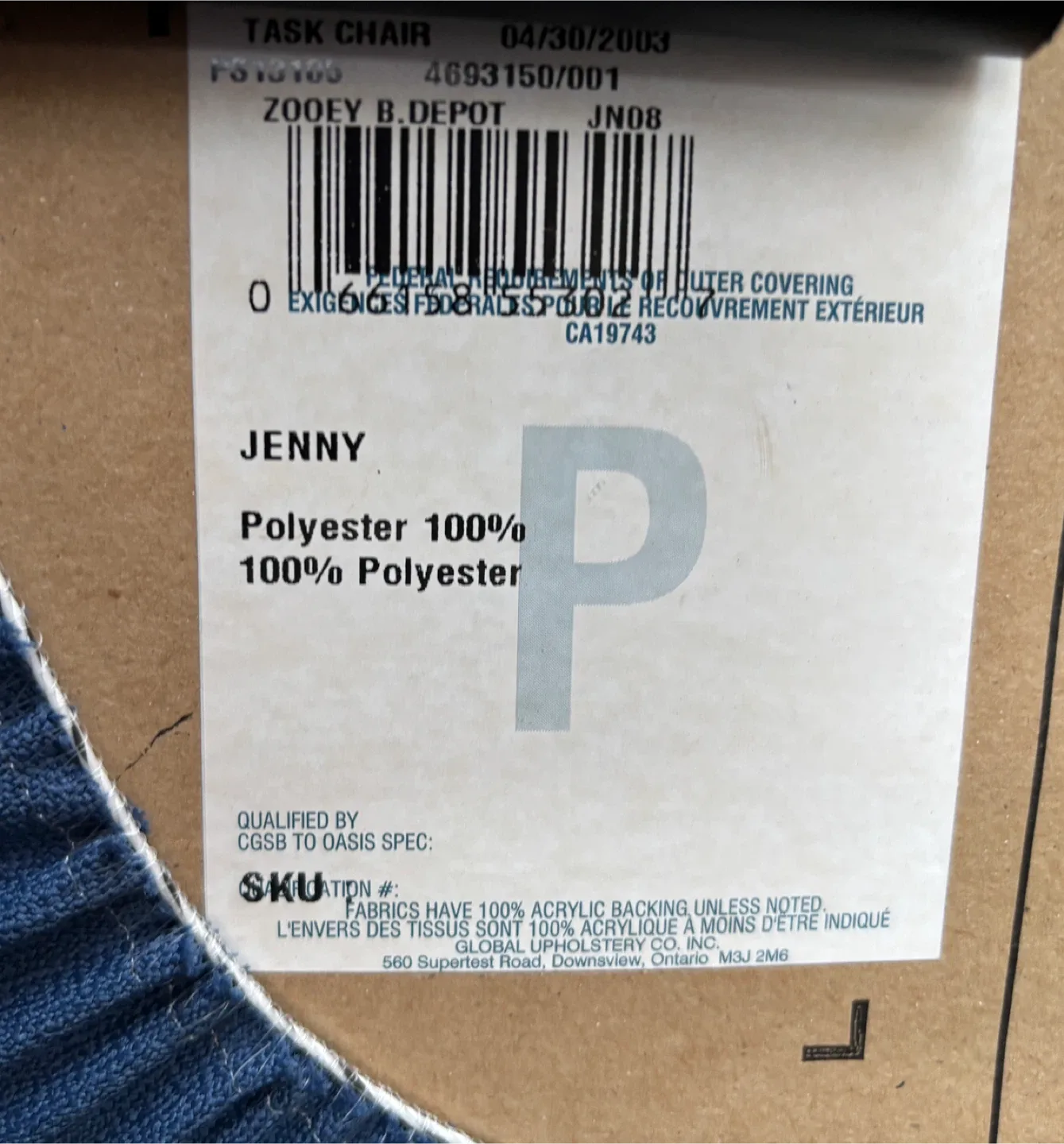 Revolving Office Chair (height adjustable with hydraulic) image indicator(5)