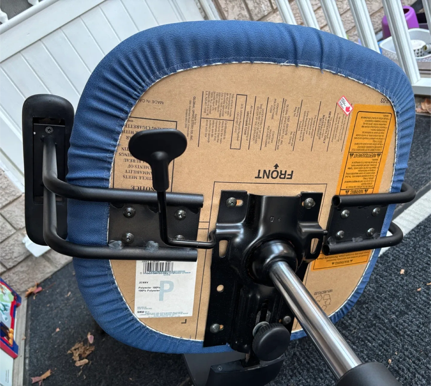 Revolving Office Chair (height adjustable with hydraulic) image indicator(4)