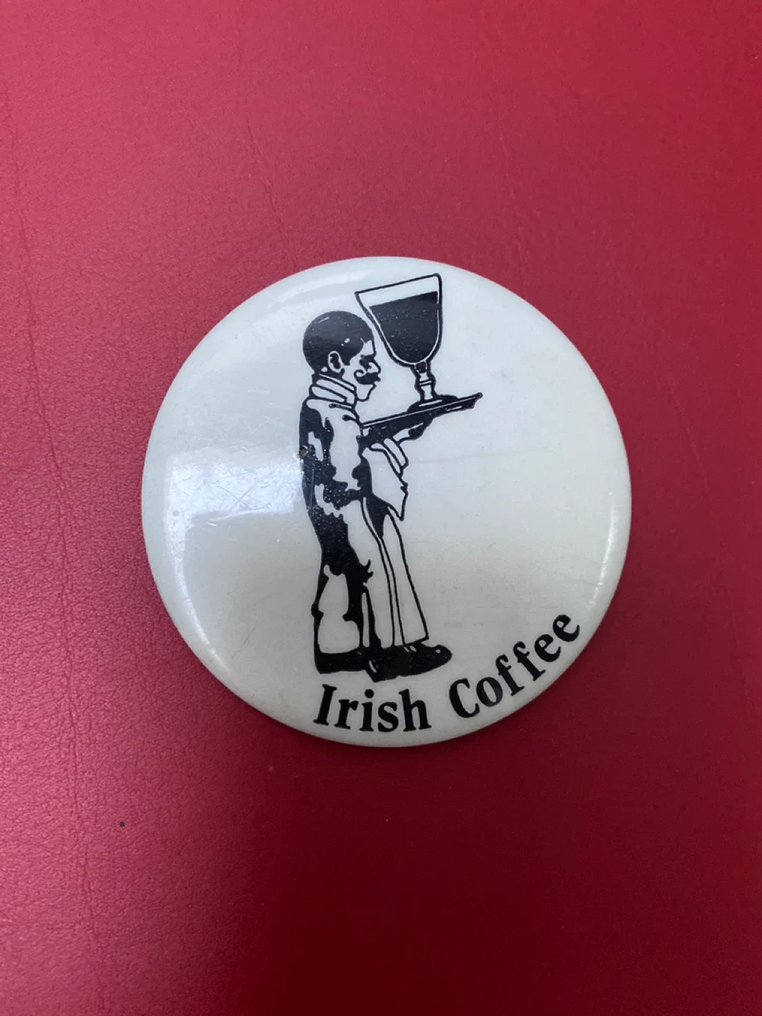 Irish Coffee Pinback Button