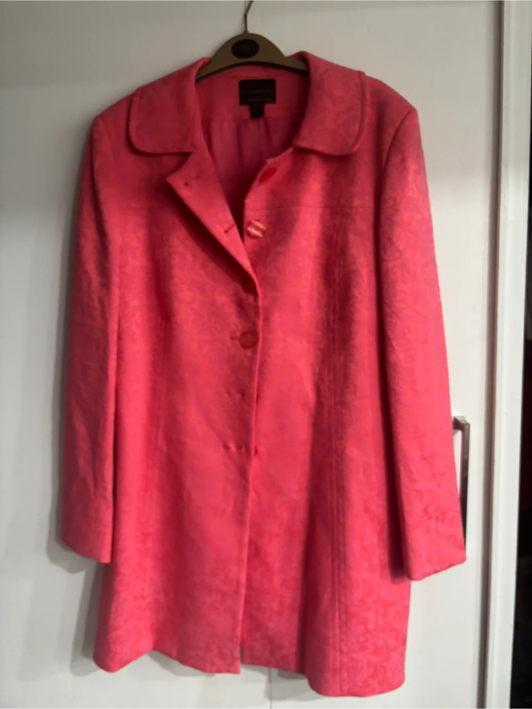 Louben II Coral Coat - Size 14