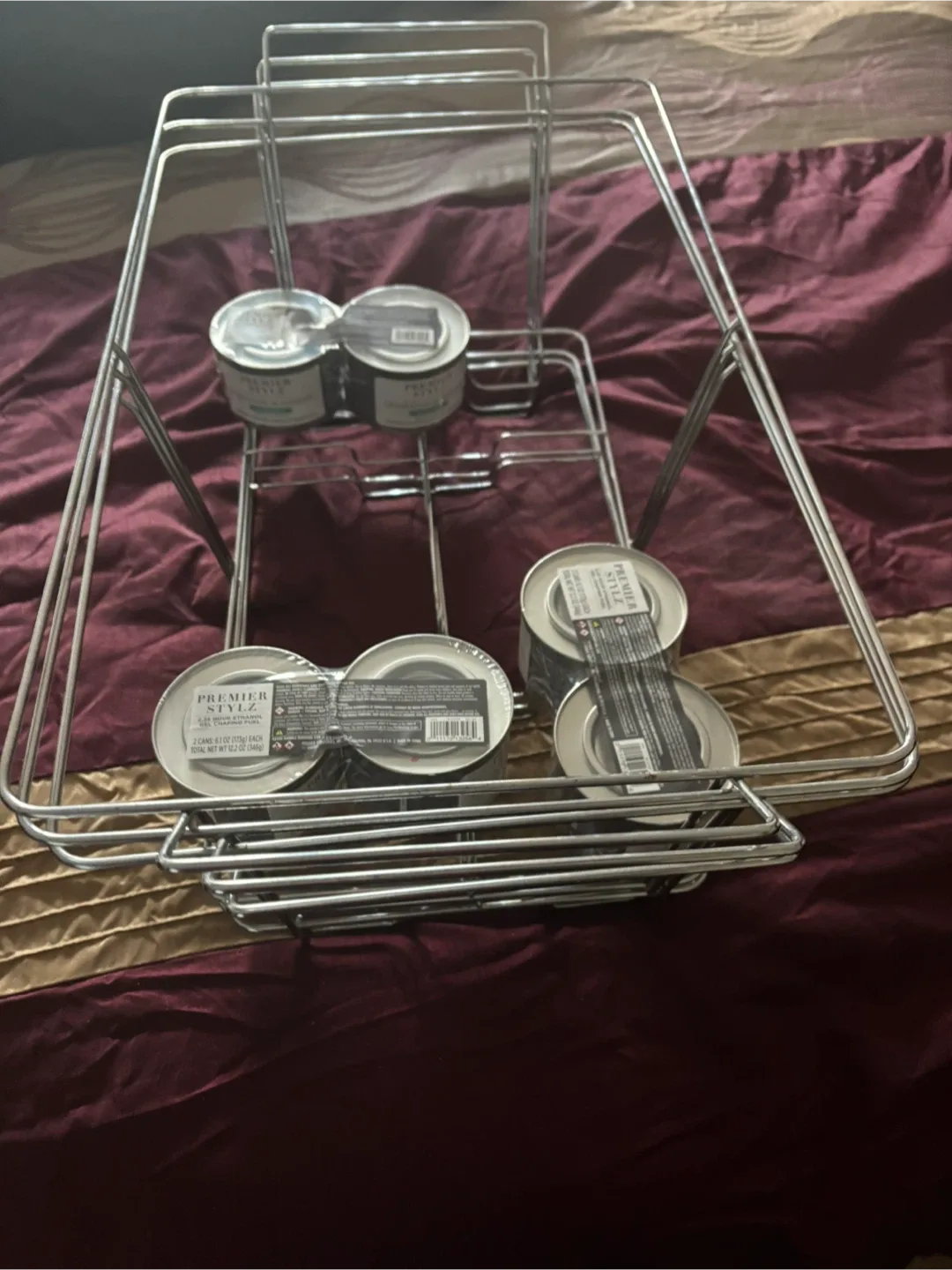 Aluminum tray warmers w everything trays included image indicator(2)