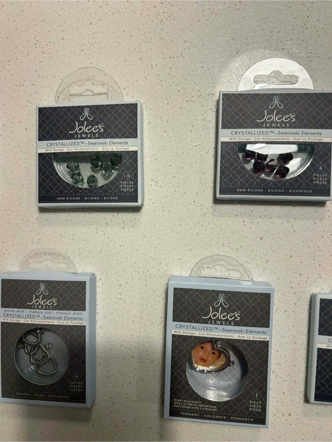 Lot C of 7 Jolee's Jewels Swarovski Elements - photo 3