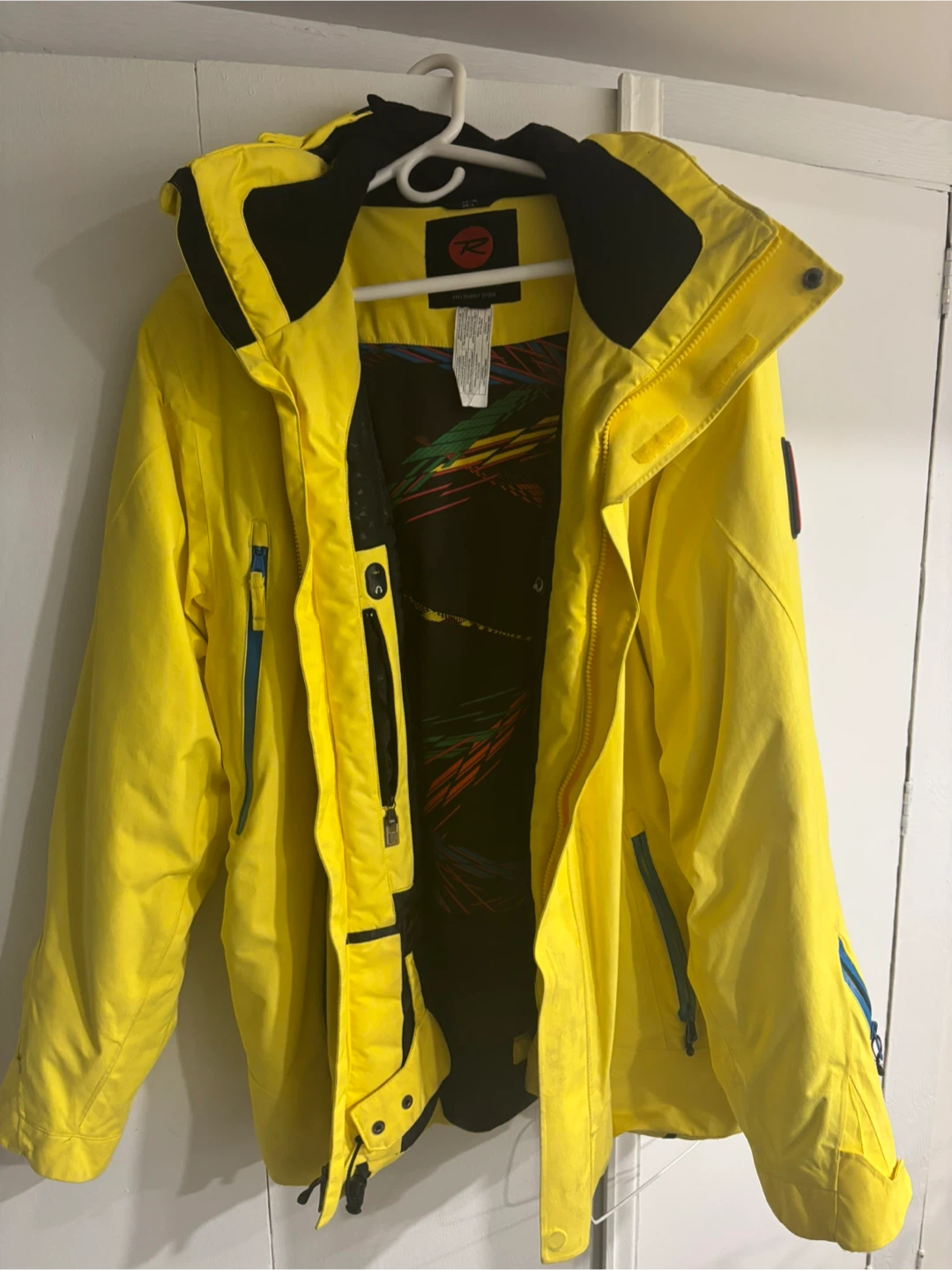 Rossignol Yellow Ski Jacket - Size L - photo 3