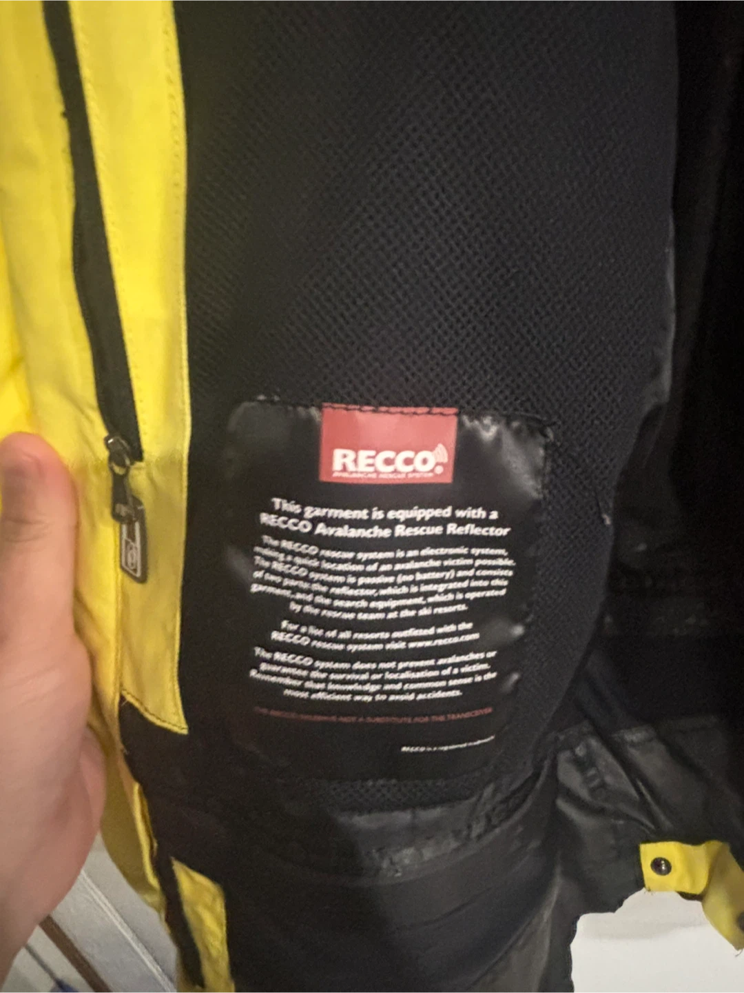 Rossignol Yellow Ski Jacket - Size L - photo 5