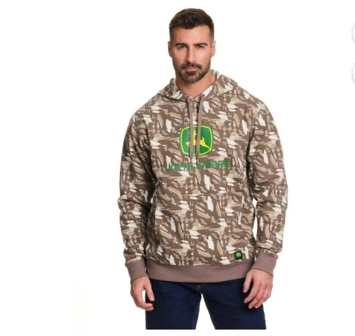 John Deere Camo Hoodie size M, L and XL
