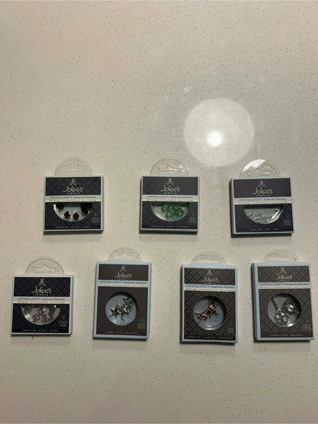 Lot D of 7 Jolee's Jewels CRYSTALLIZED Swarovski Elements - photo 2