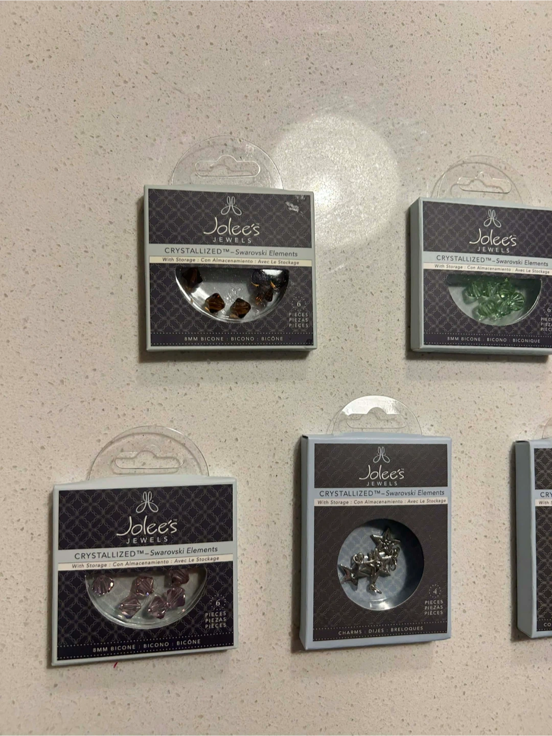 Lot D of 7 Jolee's Jewels CRYSTALLIZED Swarovski Elements - photo 5