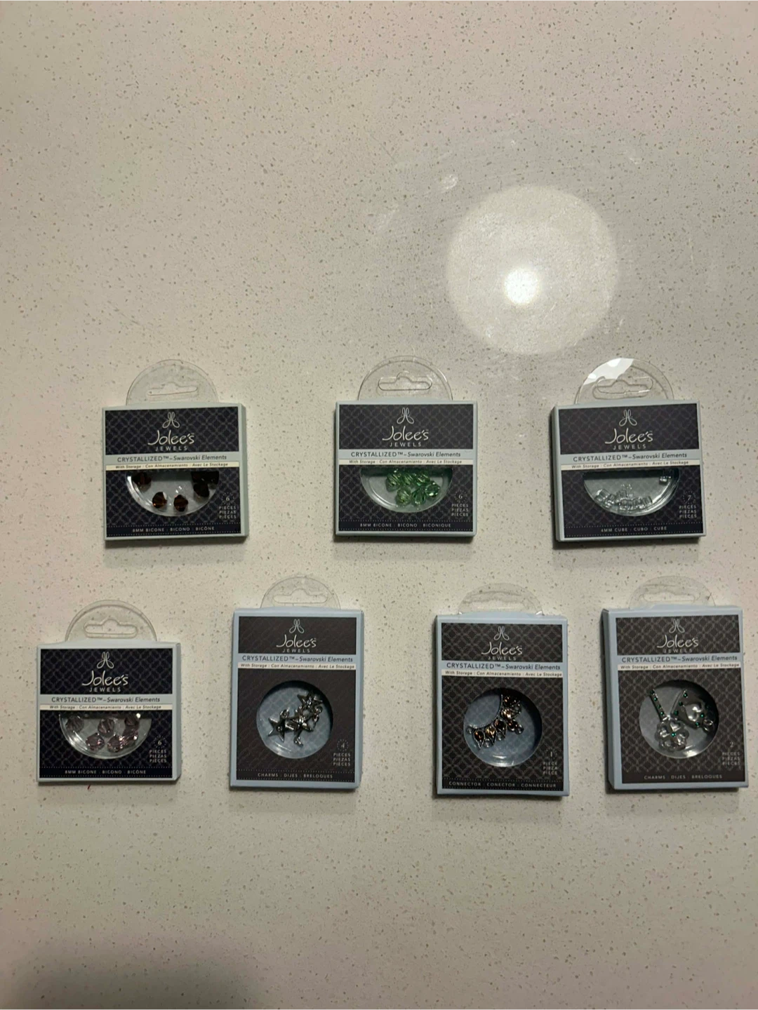 Lot D of 7 Jolee's Jewels CRYSTALLIZED Swarovski Elements - photo 3