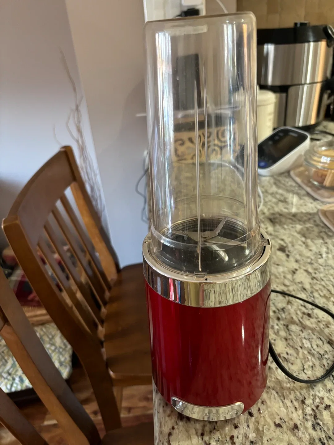 Red Magic Bullet Blender