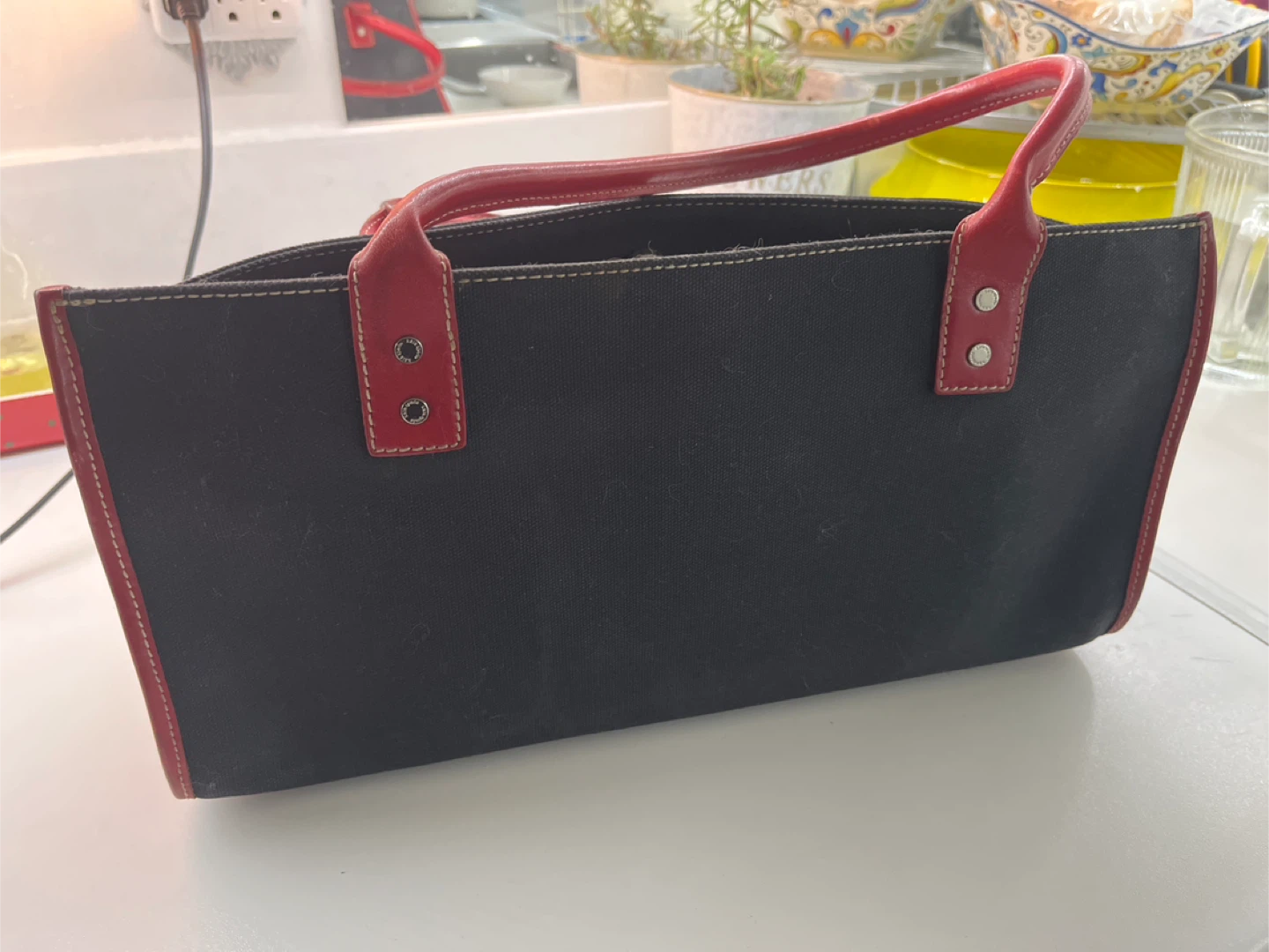 Kate Spade Black & Red Tote Bag - photo 2