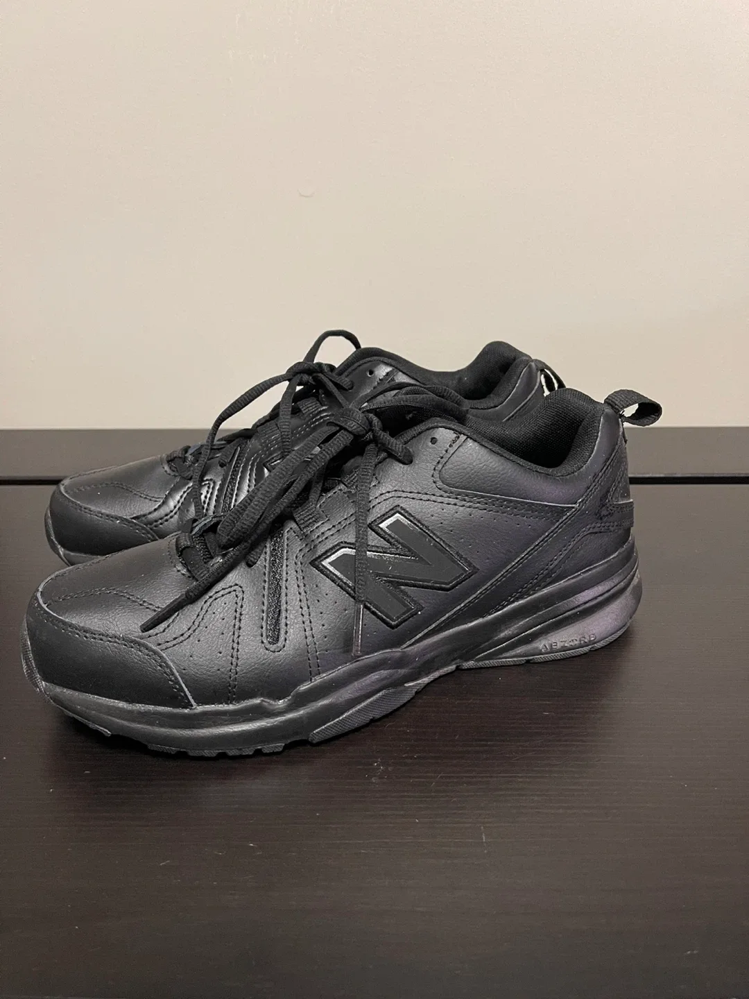 New Balance 608v5 Black Leather Sneakers image indicator(2)