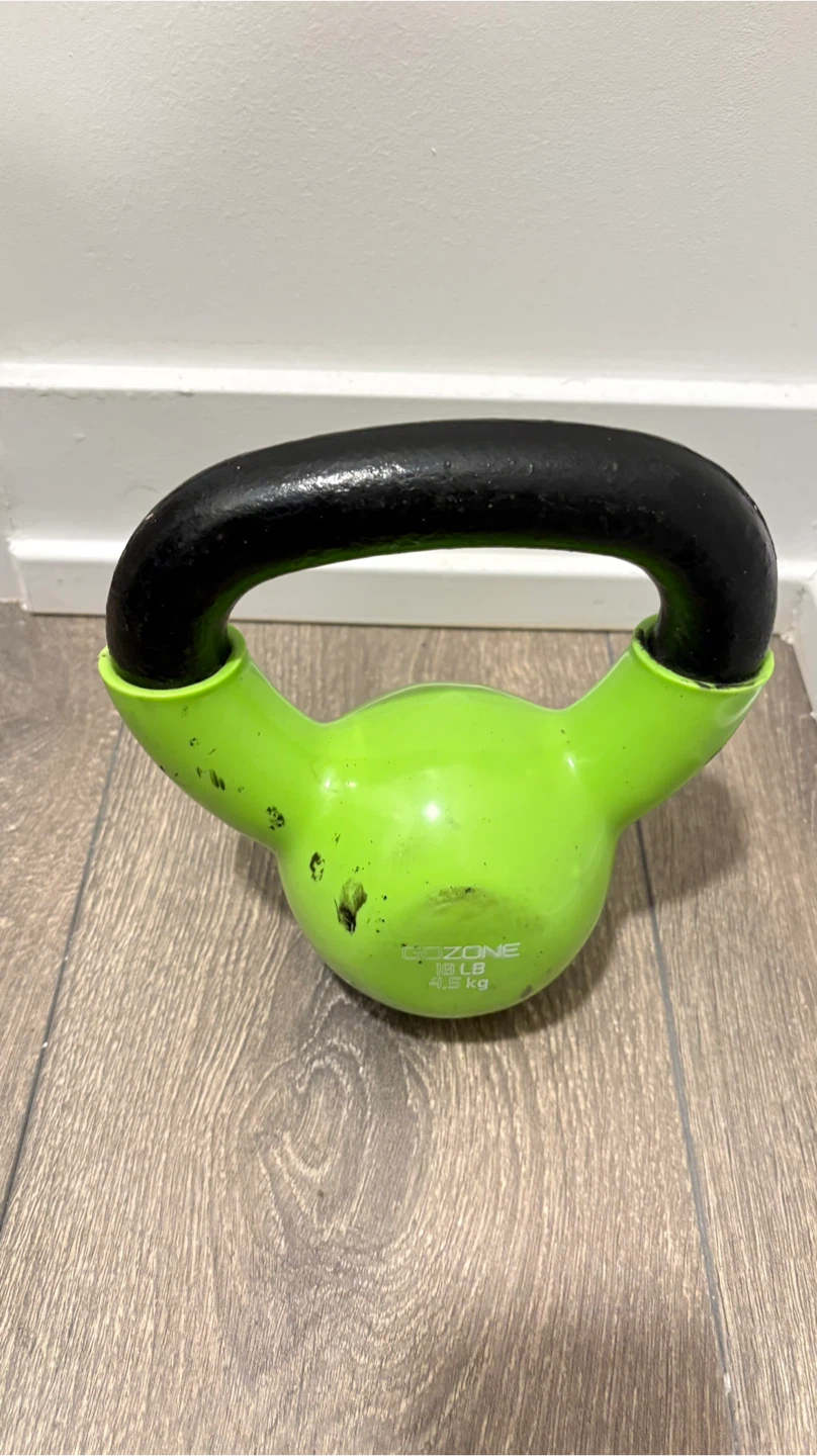 GoZone 10 LB Kettlebell - Green