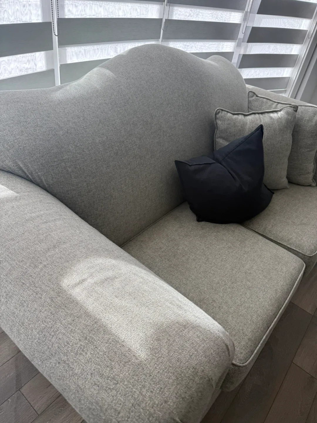 Sofa and Loveseat Set - Light Grey image indicator(2)