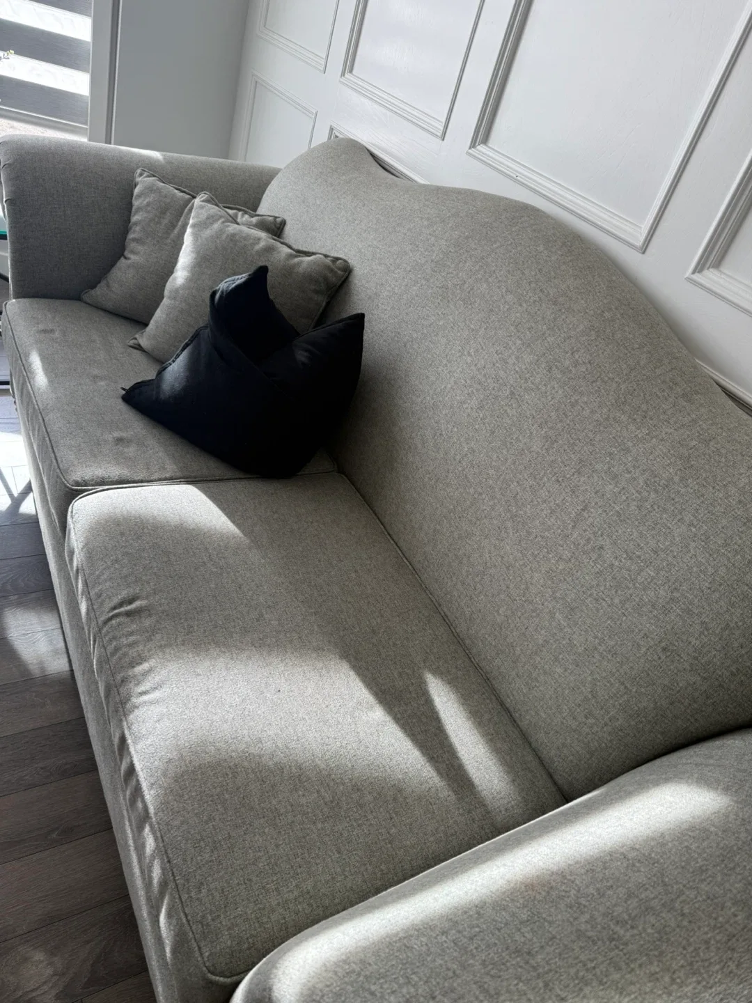 Sofa and Loveseat Set - Light Grey image indicator(3)