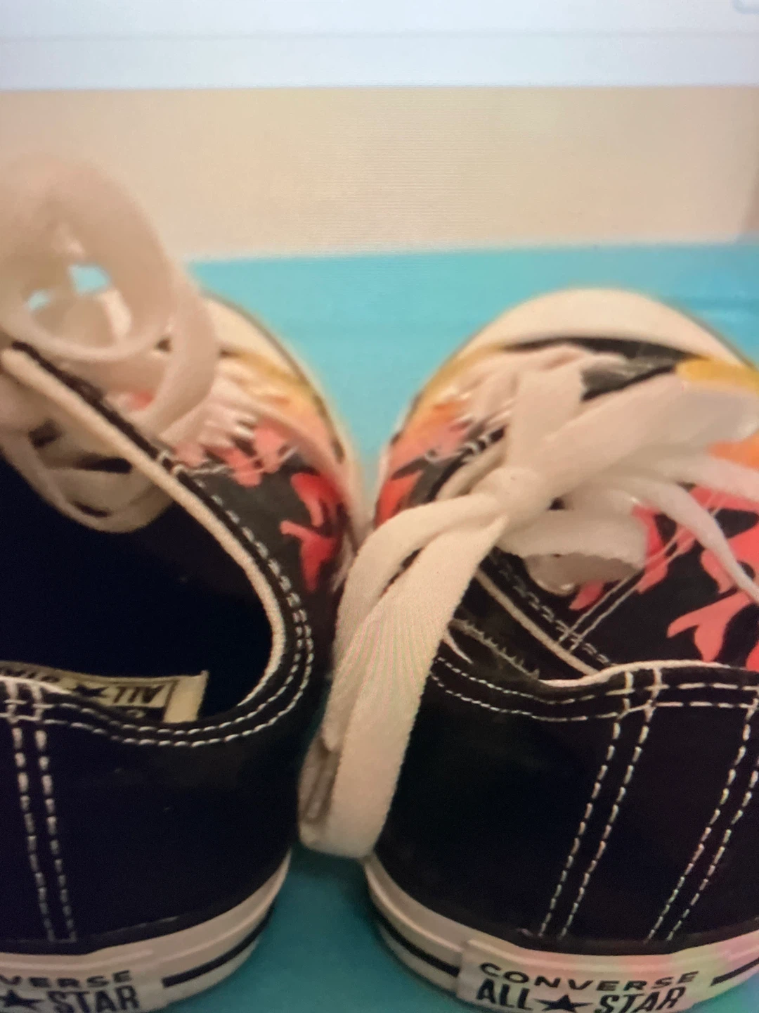 Converse All Star Flame Sneakers - Size 9 - photo 3