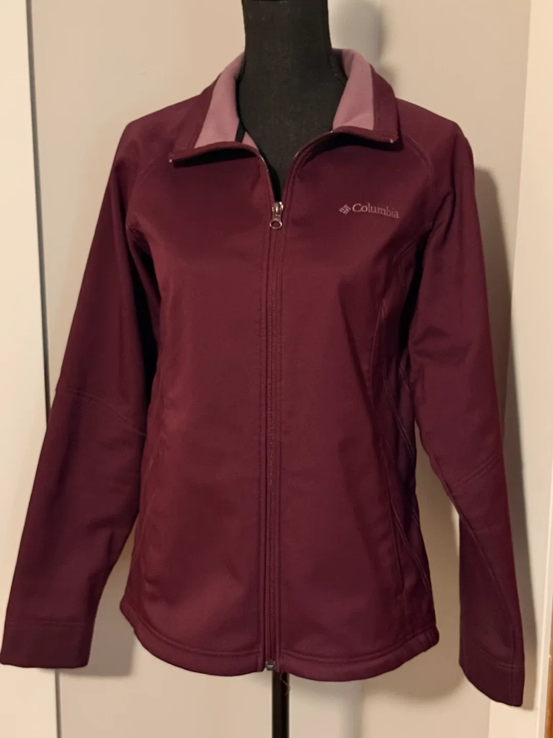 Columbia Women's Fleece L Jacket - Eggplant