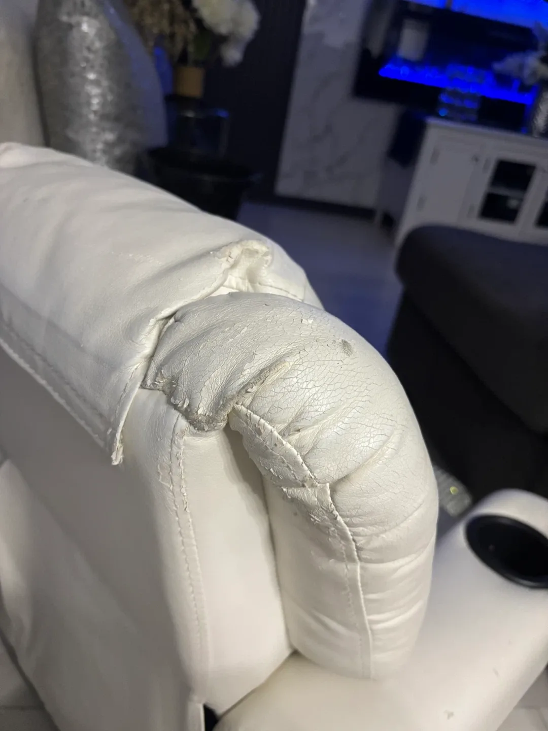 White toddlers Recliner Chair image indicator(3)