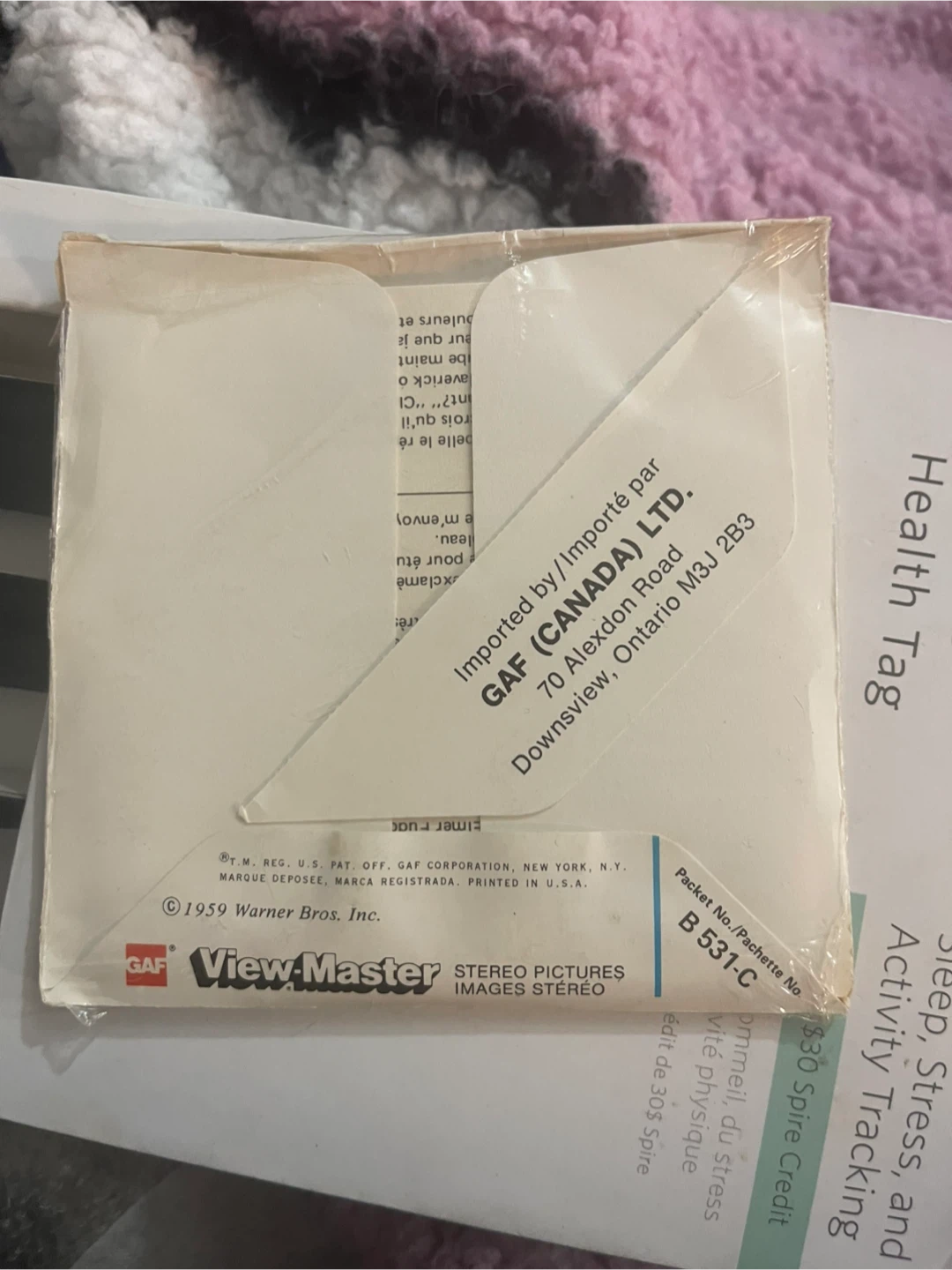 GAF View-Master Bugs Bunny Stereo Pictures - photo 2