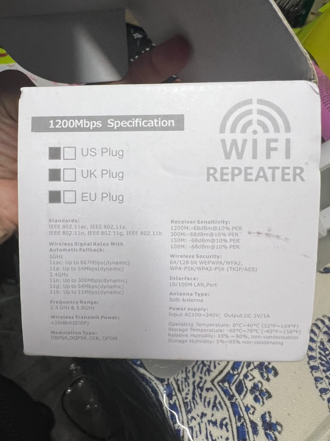 WiFi Repeater 1200Mbps - photo 2