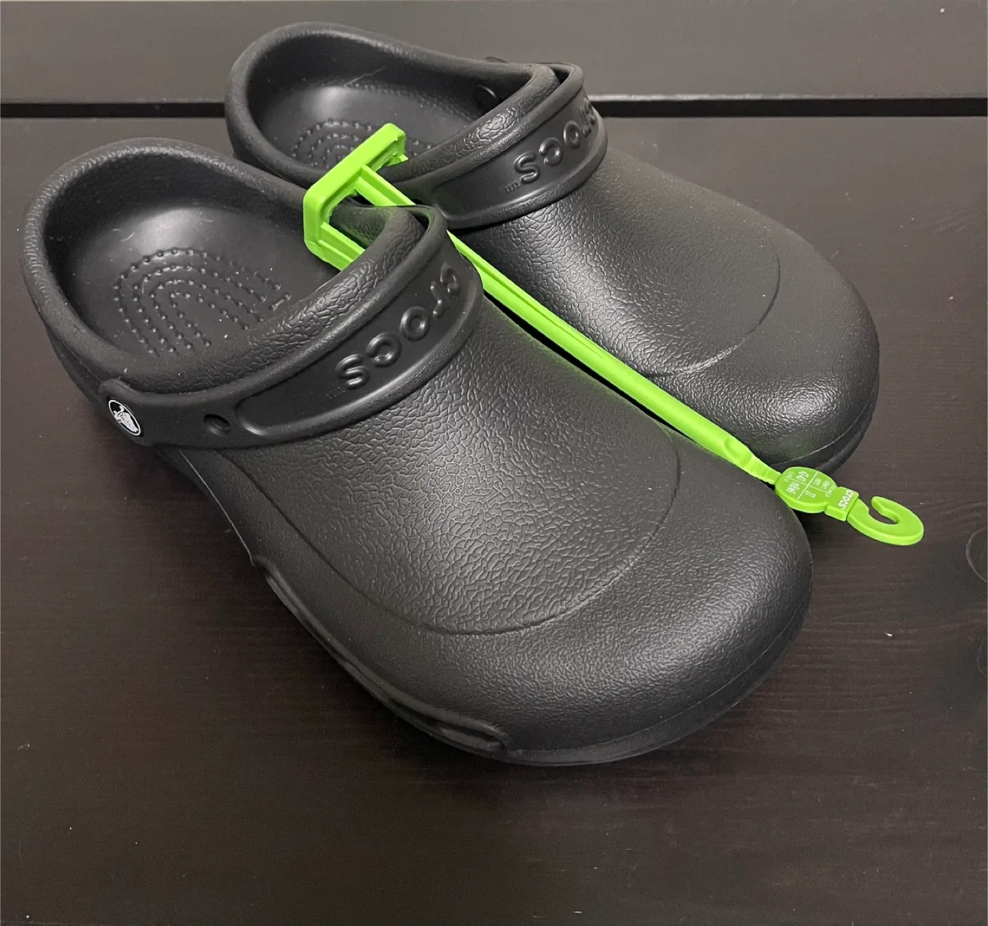 Crocs Black Bistro Clogs