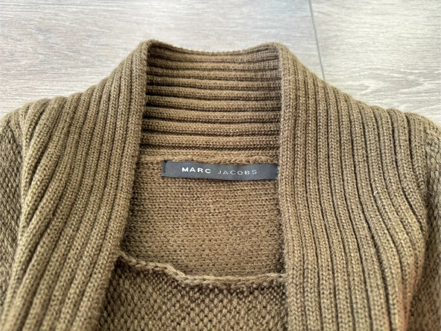 Marc Jacobs Knit Cardigan with Fur Trim image indicator(3)