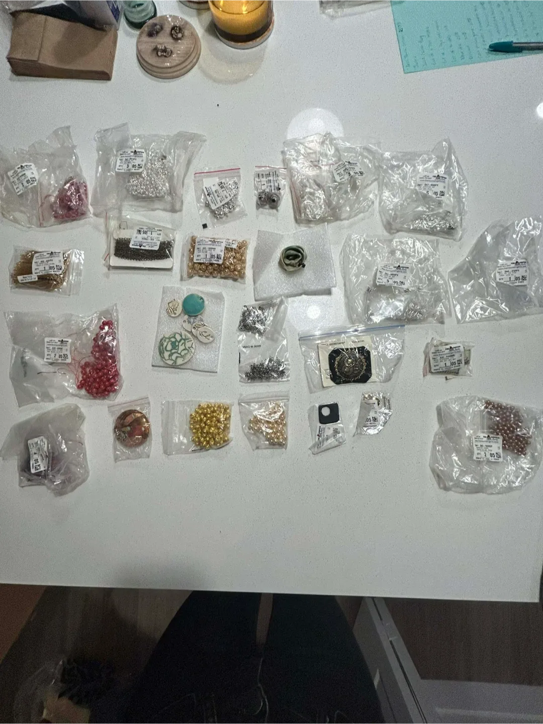 Lot F of 25 Fire Mountain Gems Jewelry Making Supplies