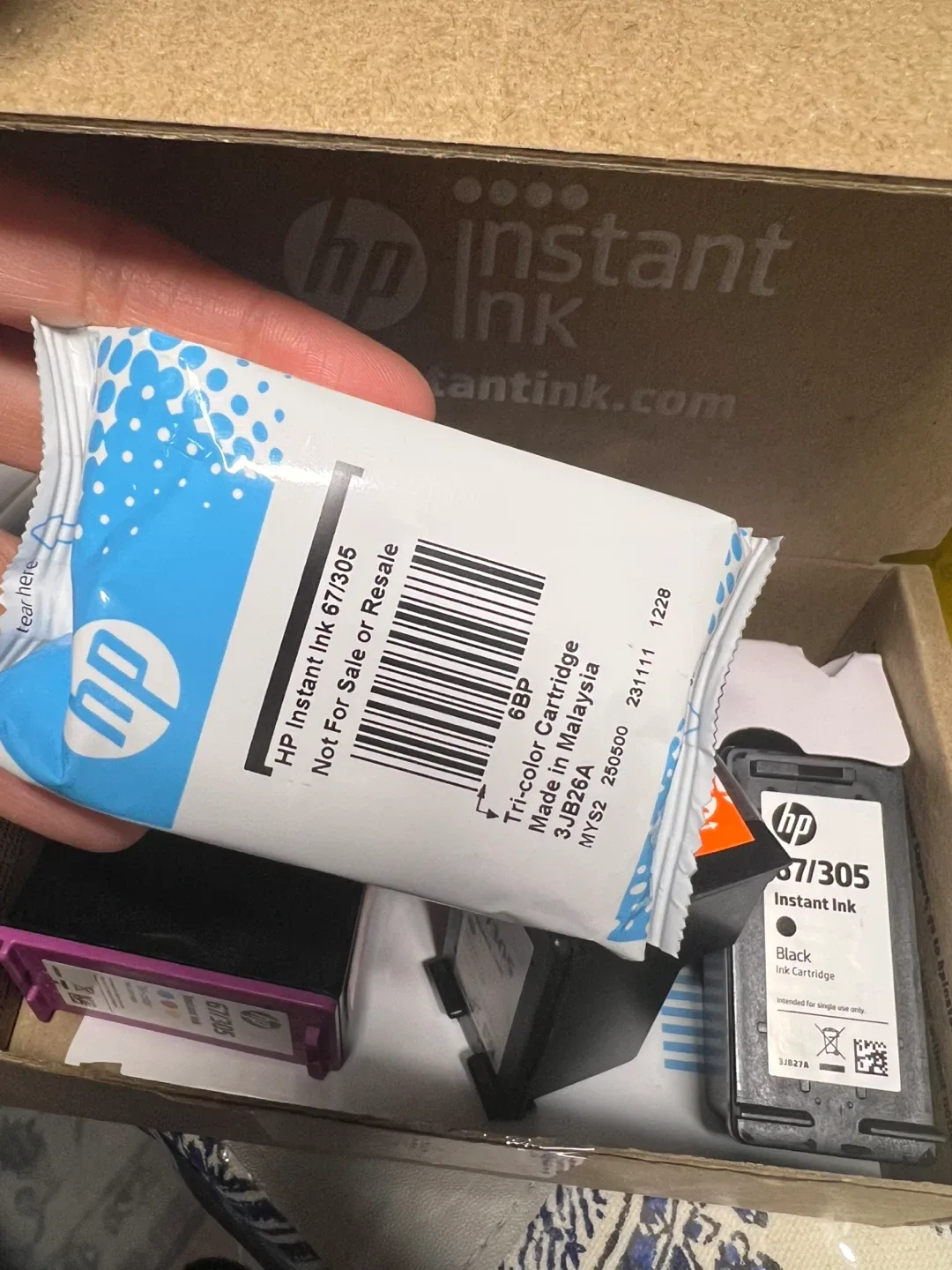 HP 67/305 Instant Ink Cartridges image indicator(2)