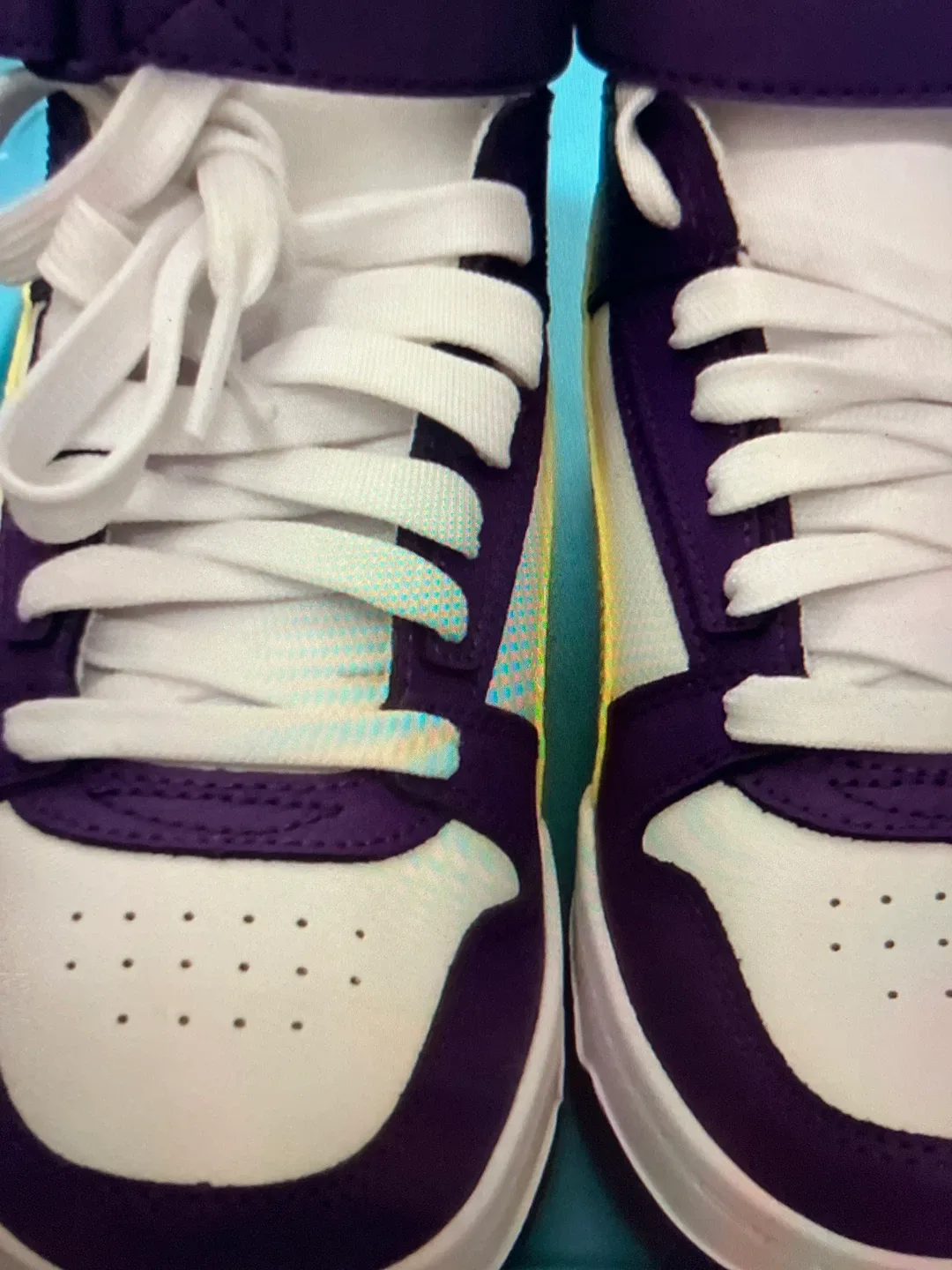 Puma Rebound Joy Low Purple/Yellow Size 8