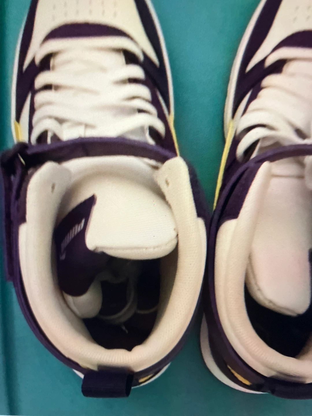 Puma Rebound Joy Low Purple/Yellow Size 8 - photo 2