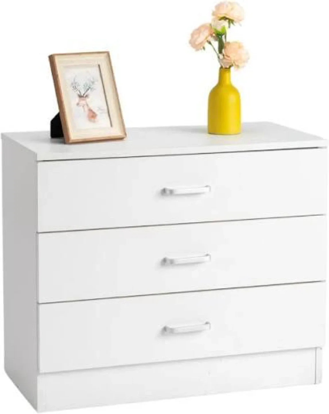 White 4-Drawer Dresser image indicator(8)