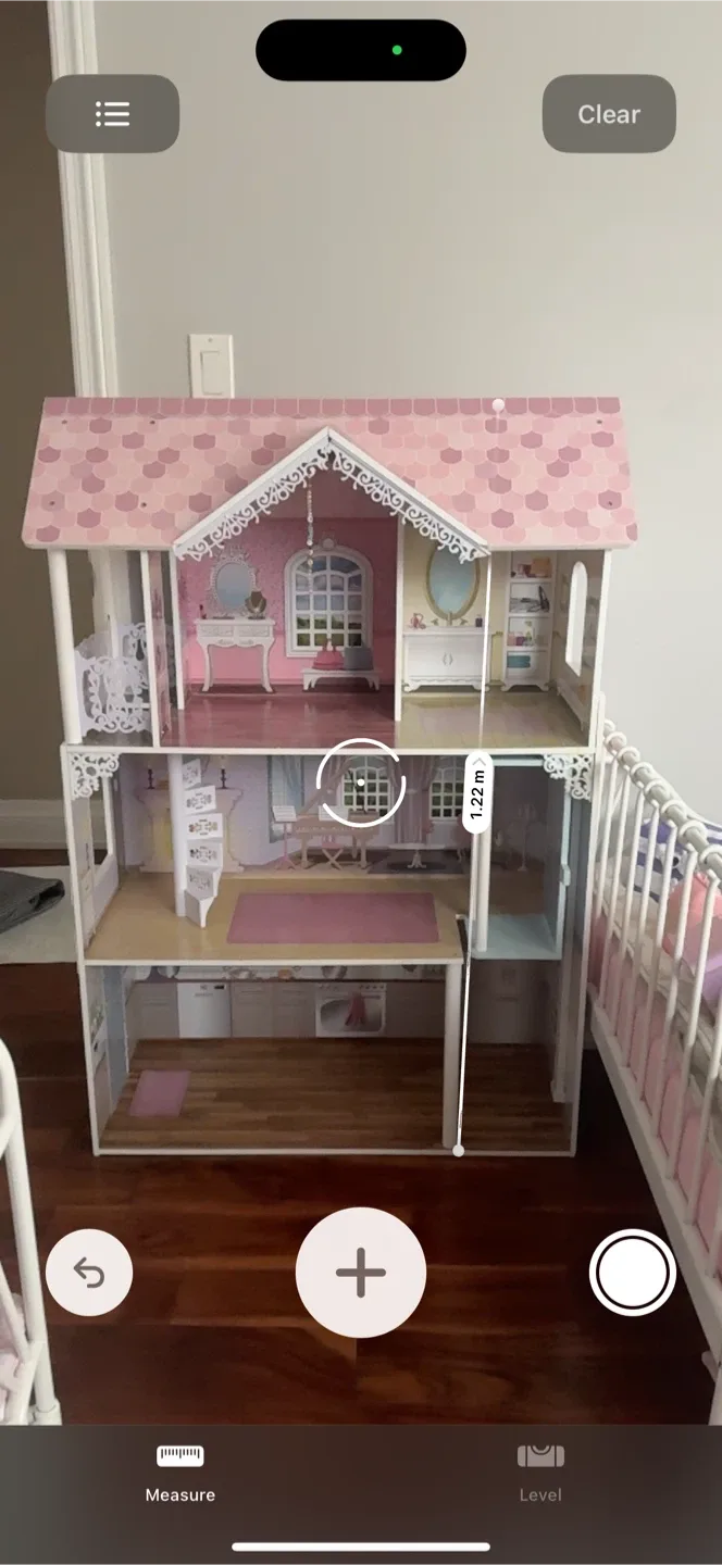 Pink Wooden Dollhouse - 1.22m Tall image indicator(2)