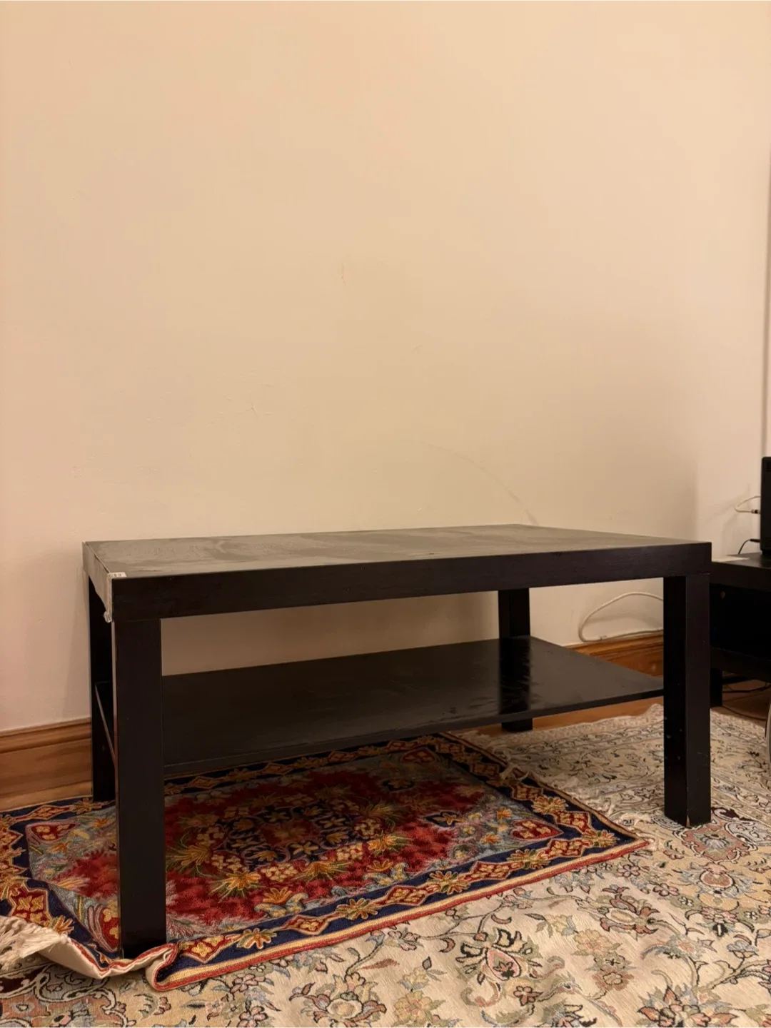 Black IKEA Lack Coffee Table