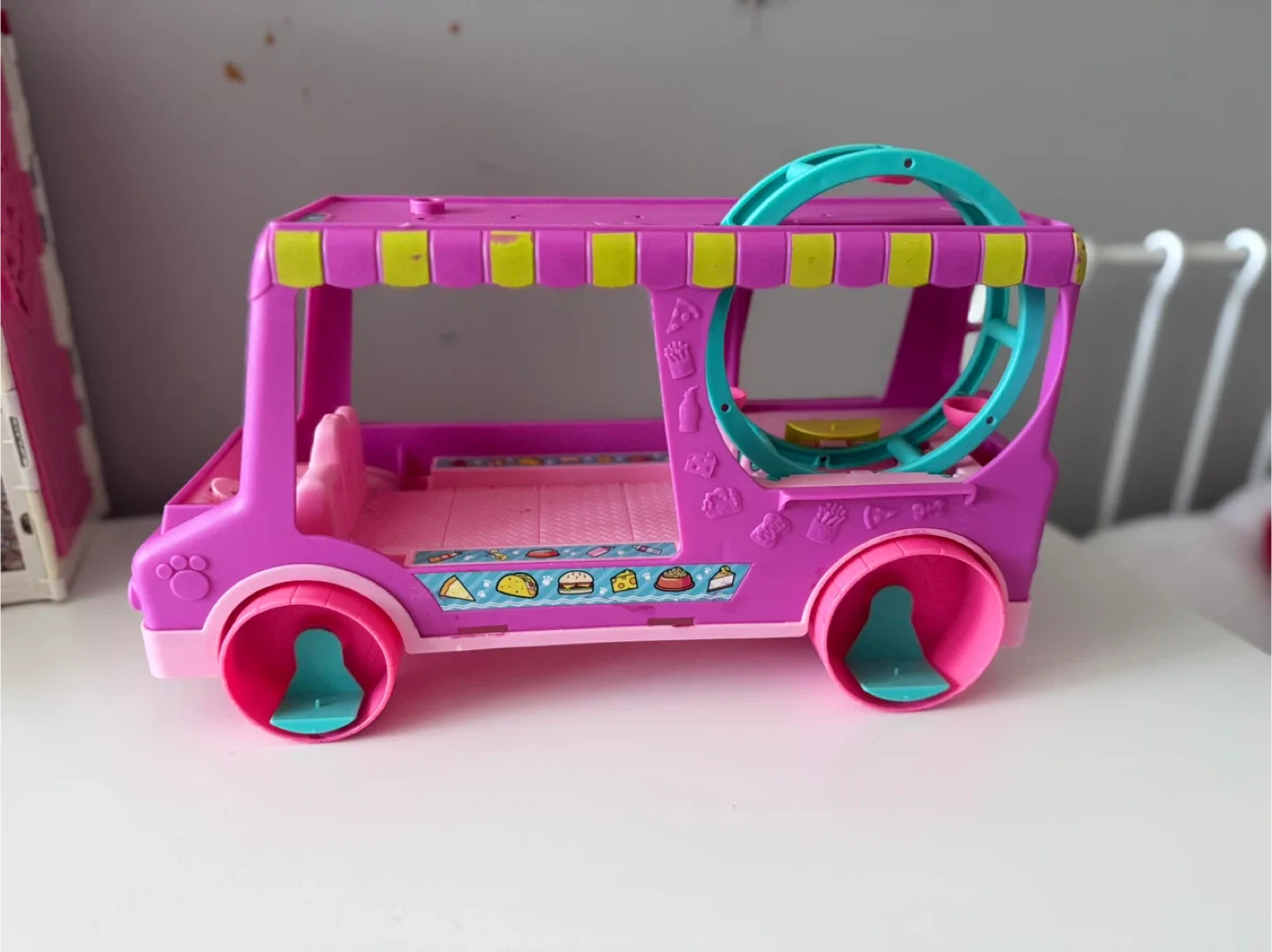 Toy Food Truck & Rescue Team Vehicles &Garbage Truck