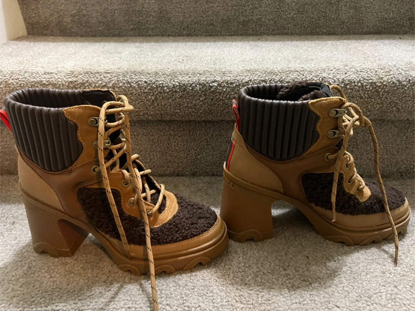 Sorel Women's NL4814-253 Brown Boots - Size 7.5 image indicator(7)