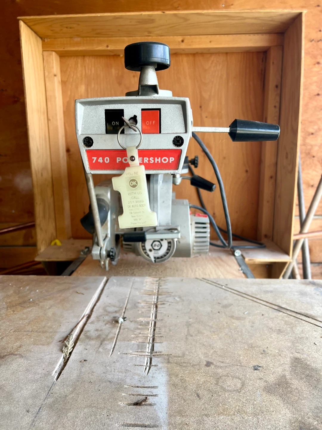 PowerShop 740 Radial Arm Saw