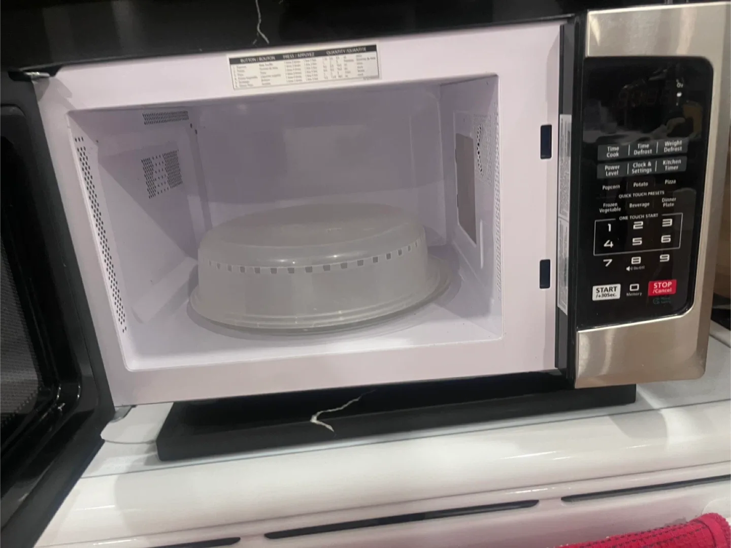Toshiba Microwave Oven — Stainless Steel image indicator(6)