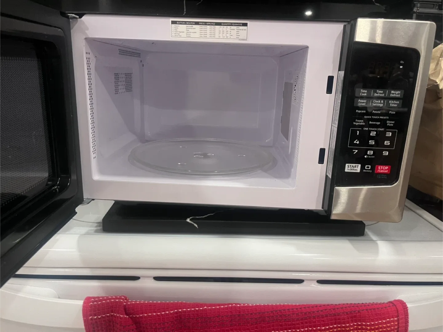 Toshiba Microwave Oven — Stainless Steel image indicator(7)