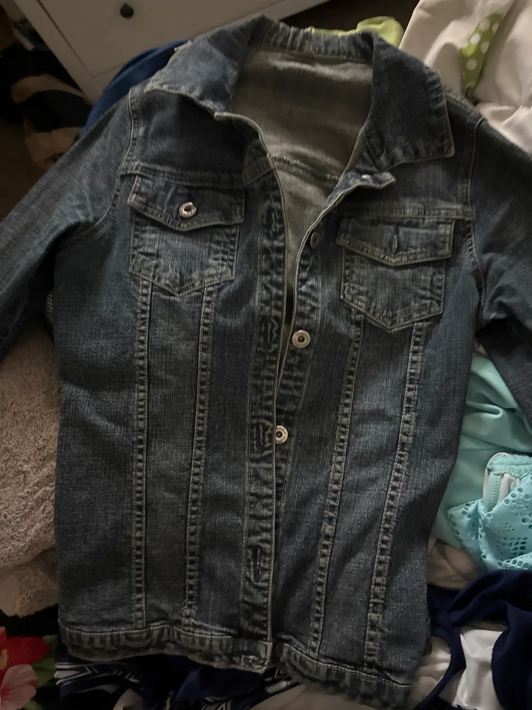 Denim Jacket Women's size M image indicator(2)