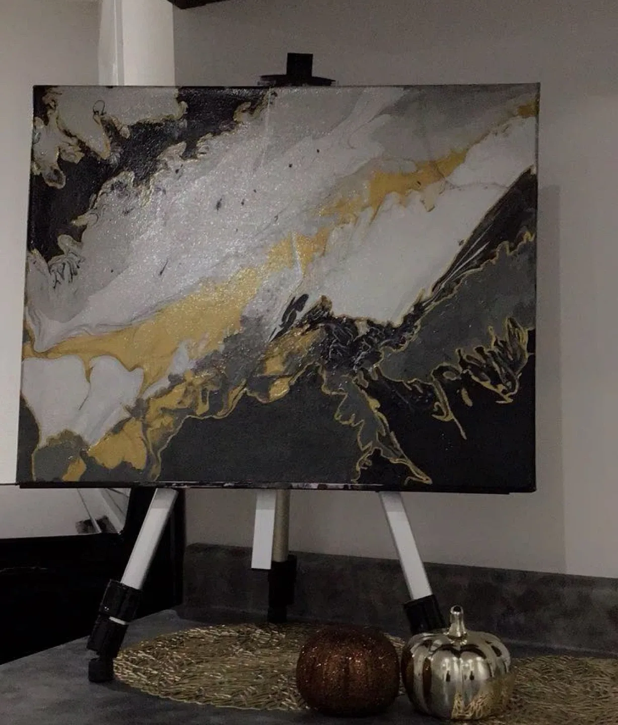 Abstract Fluid Art Painting