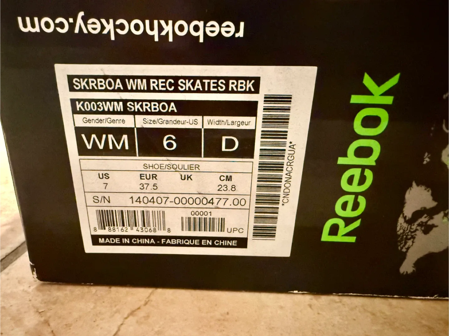 Reebok BOA Rec Skates - Women's Size 7 image indicator(3)