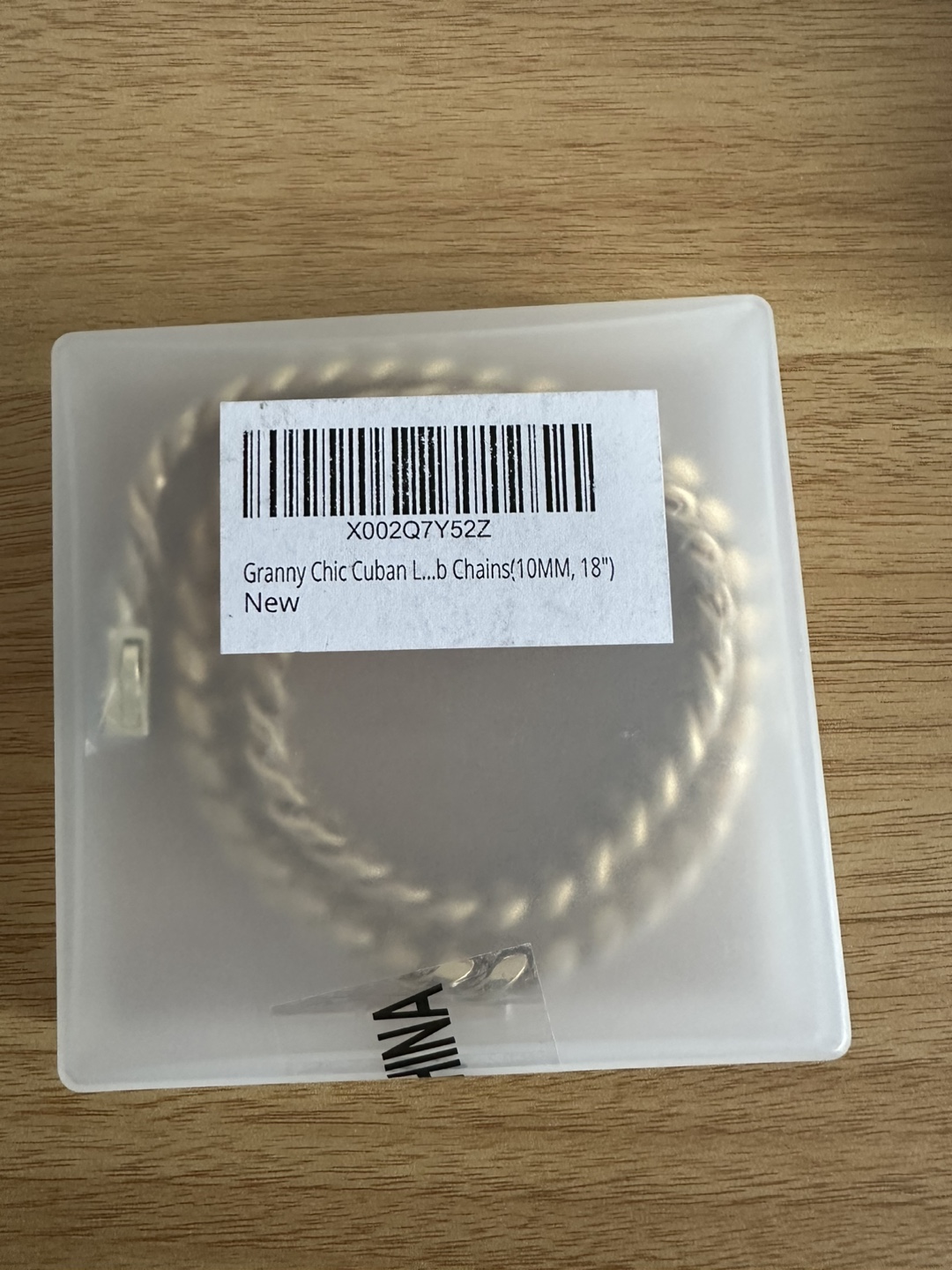New Granny Chic Cuban Link Chain - 10mm, 18"