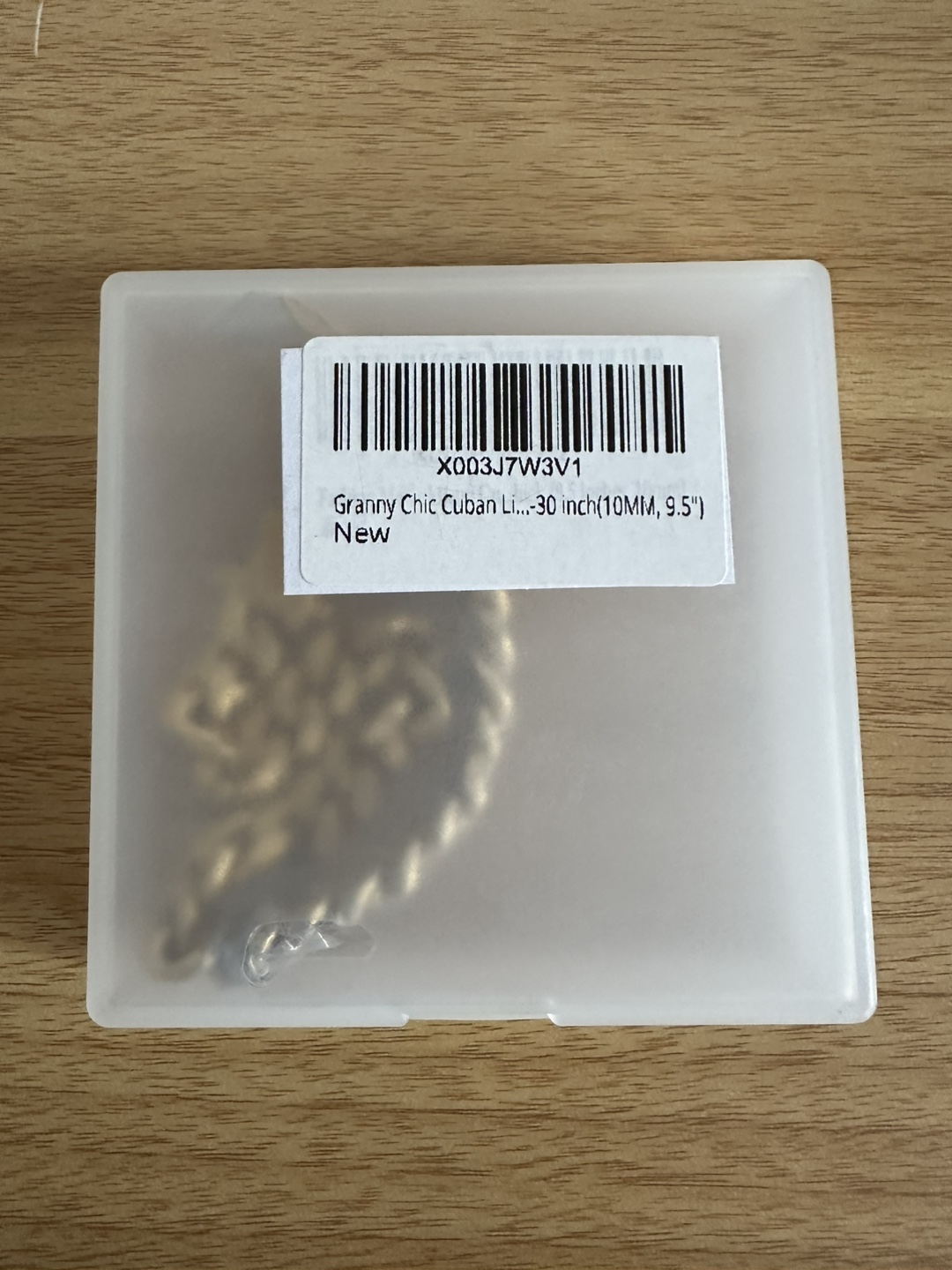 New Granny Chic Cuban Link Chain - 30 inch