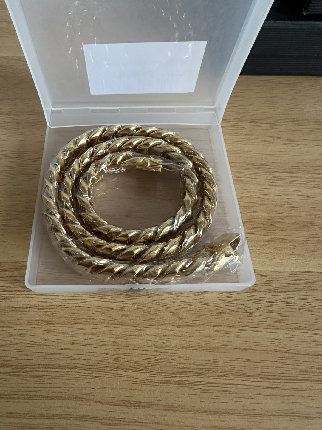 New Granny Chic Cuban Link 14MM 22" Gold Chain - photo 2