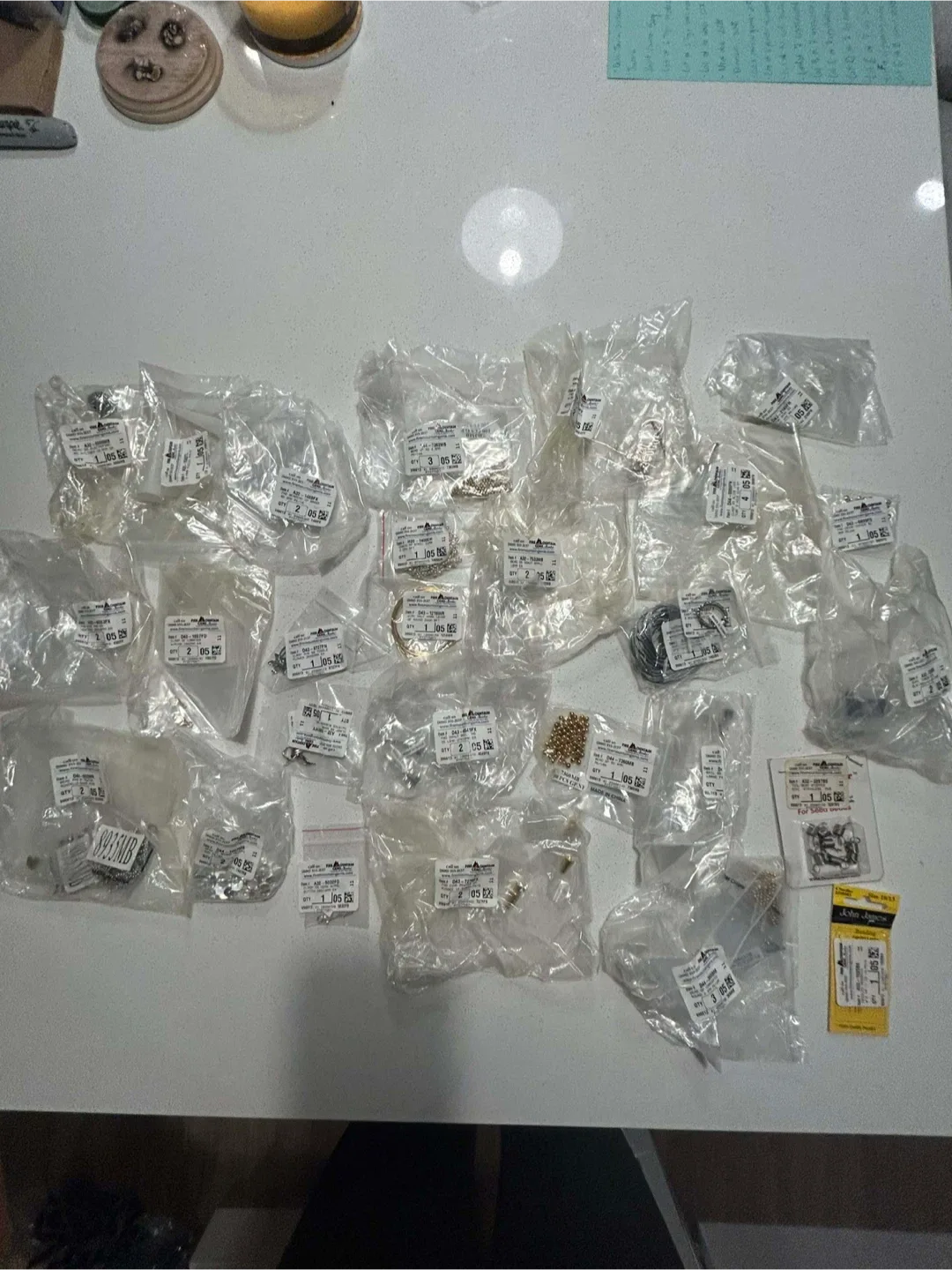 Lot H of 28 Fire Mountain Gems Assorted Jewelry Making Supplies image indicator(2)