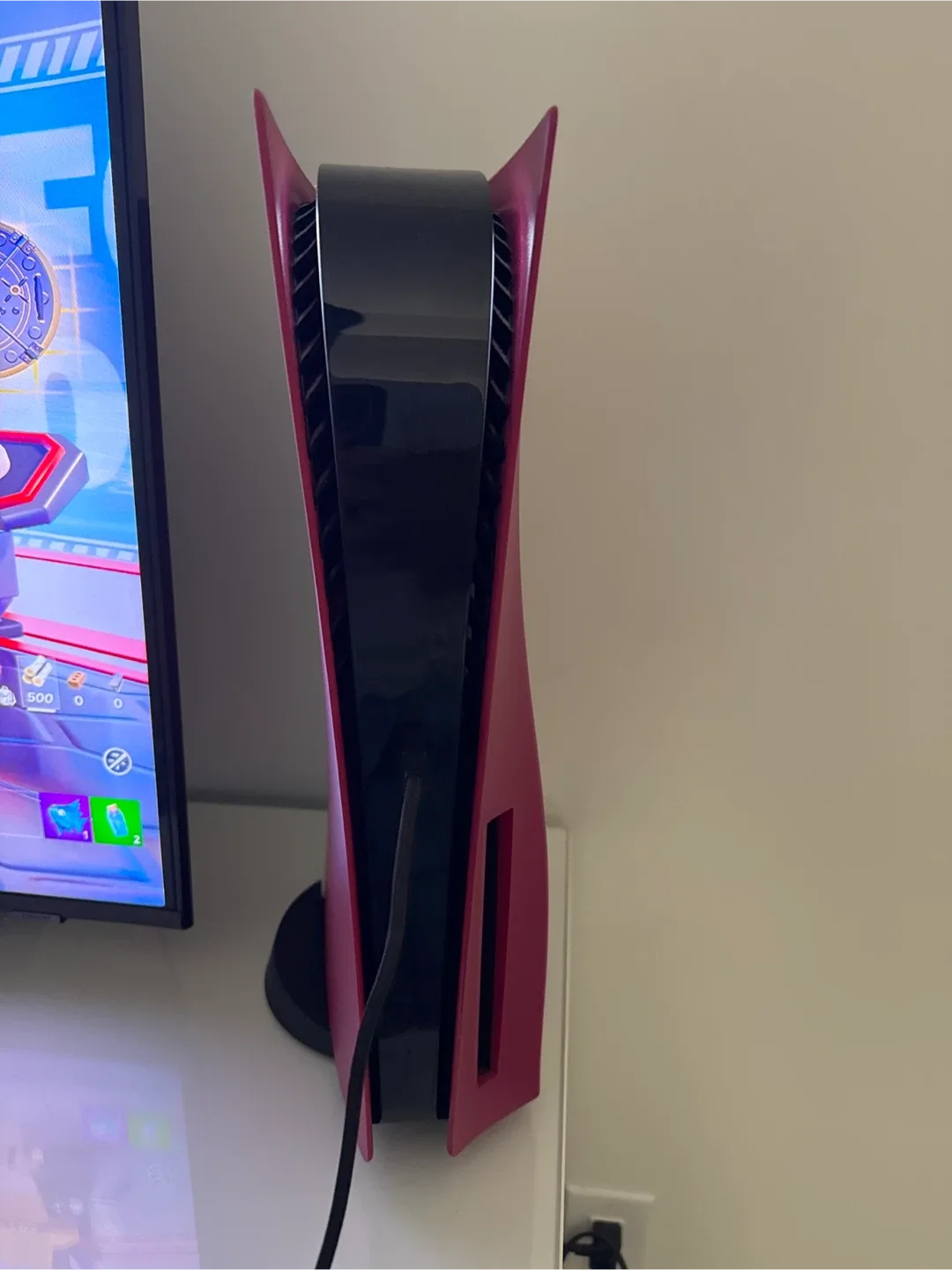 PlayStation 5 (PS5) Red Plates & Controller and Spider-Man 2 image indicator(3)