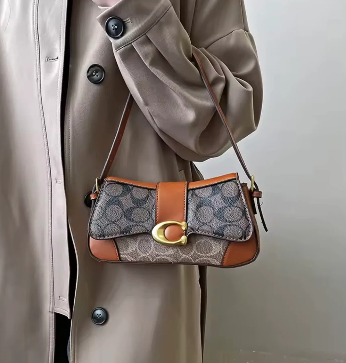 Designer style Classic high-quality shoulder crossbody bag image indicator(5)