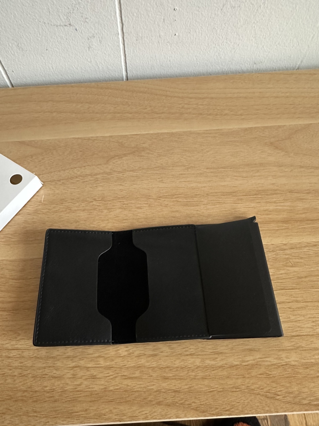 New Slim Minimalist RFID Blocking Pop-up Wallet Black - photo 2